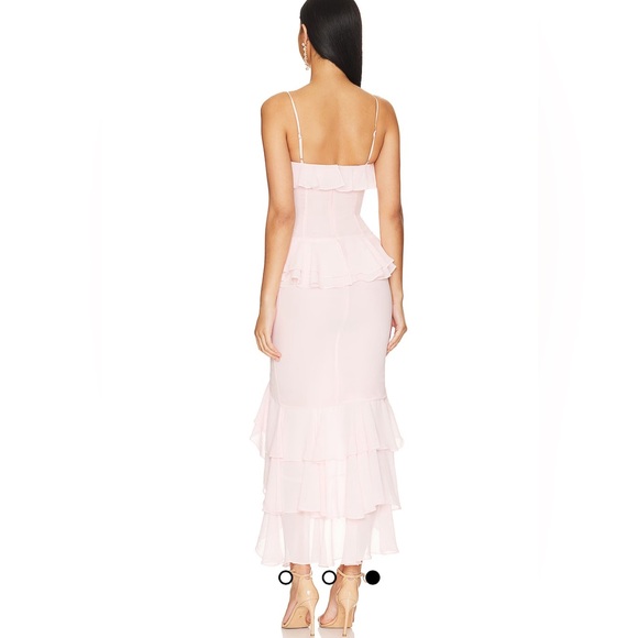 COPY - Lovers + Friends Melissa Gown in baby pink - Picture 3 of 3